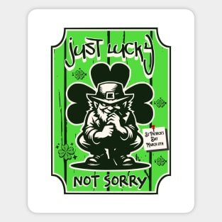 Mischief leprechaun Magnet